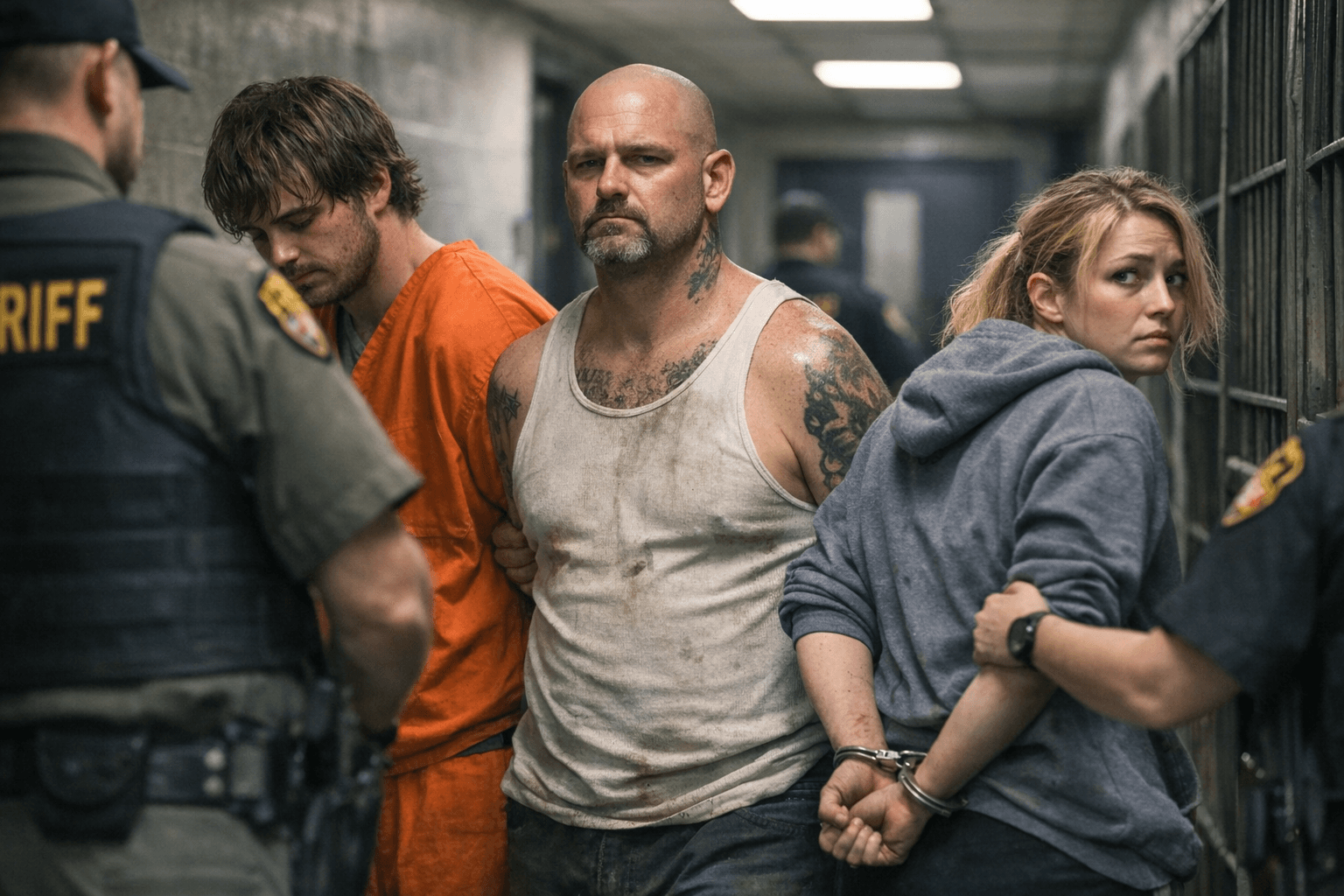 Adams County Jail Records Three Bookings on April 1, 2026