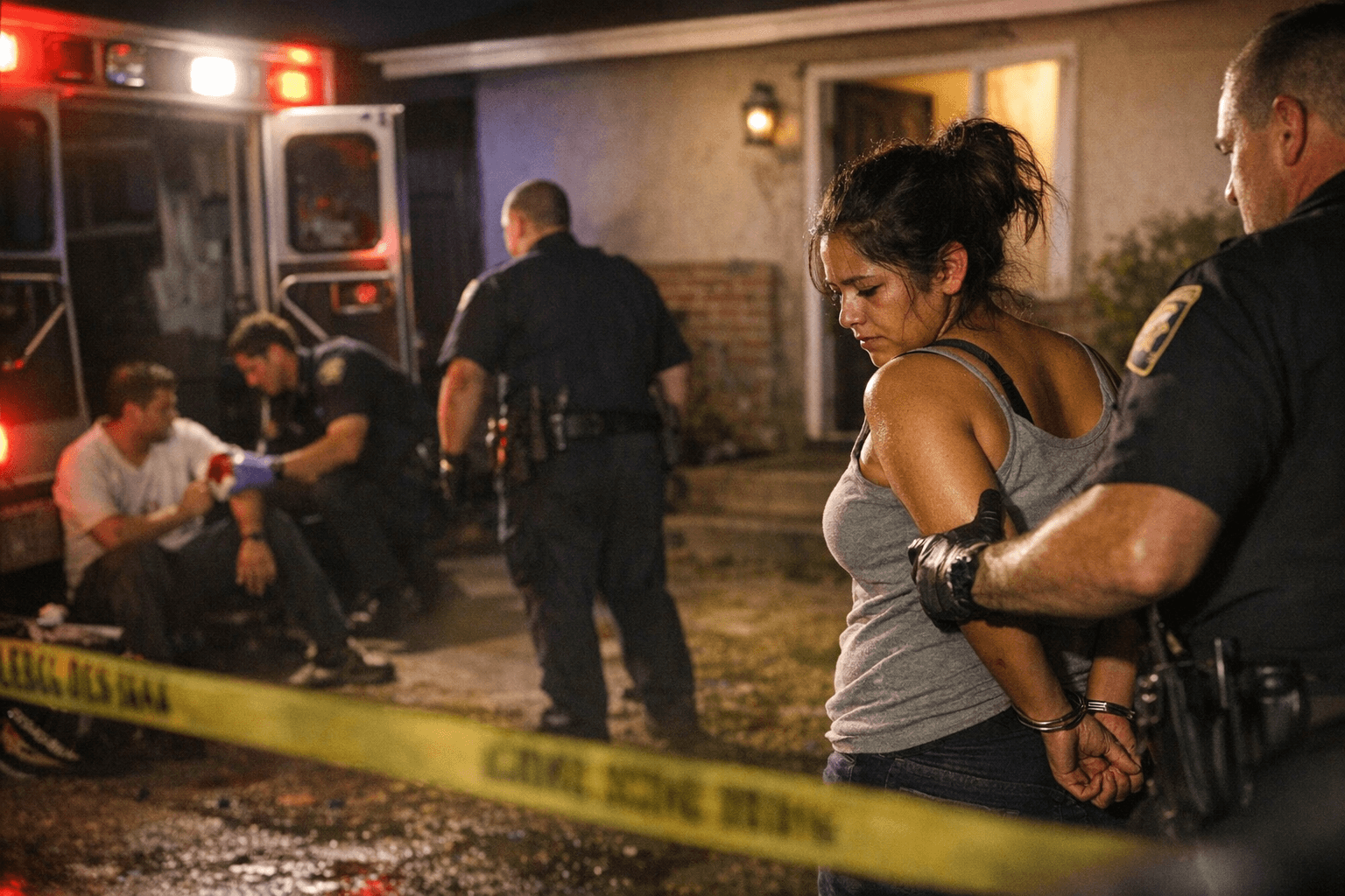 Fresno Woman Arrested After Stabbing Partner During Domestic Disturbance