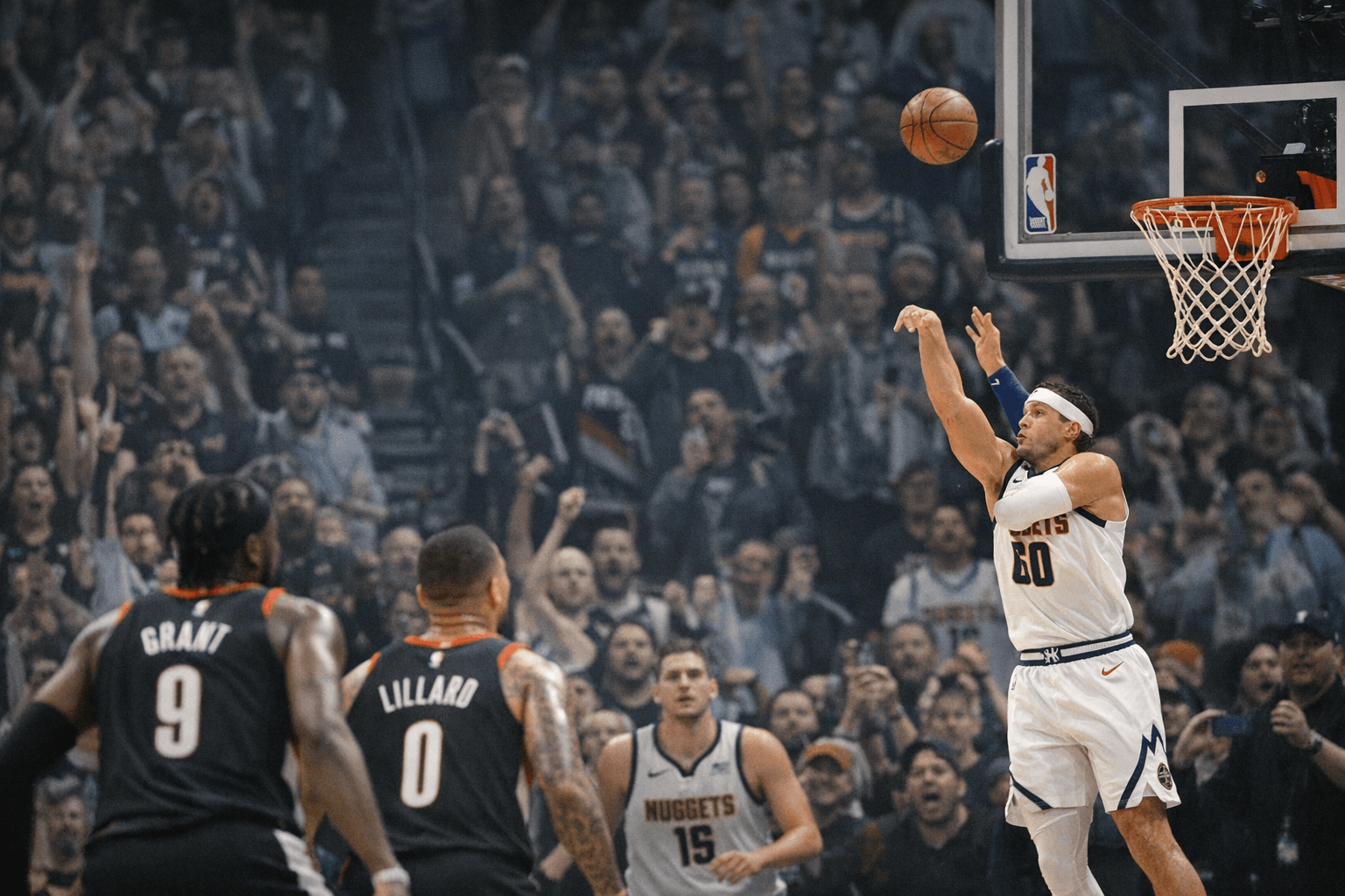 Aaron Gordon's Clutch Shot Sparks Nuggets' 18-Point Comeback Over Blazers