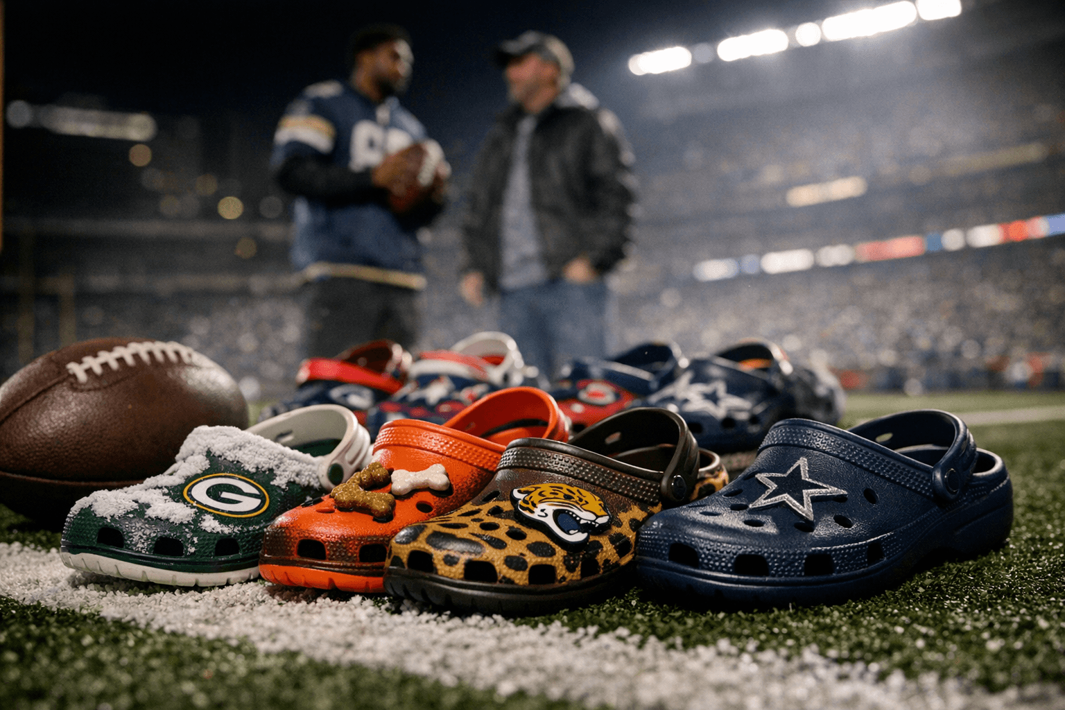 Crocs and NFL Expand Collab with 14 New Team Clogs
