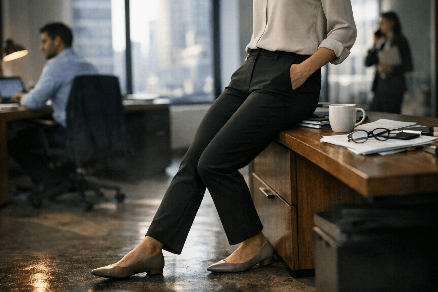 The Best Stretchy Work Pants for Comfort and Office Polish