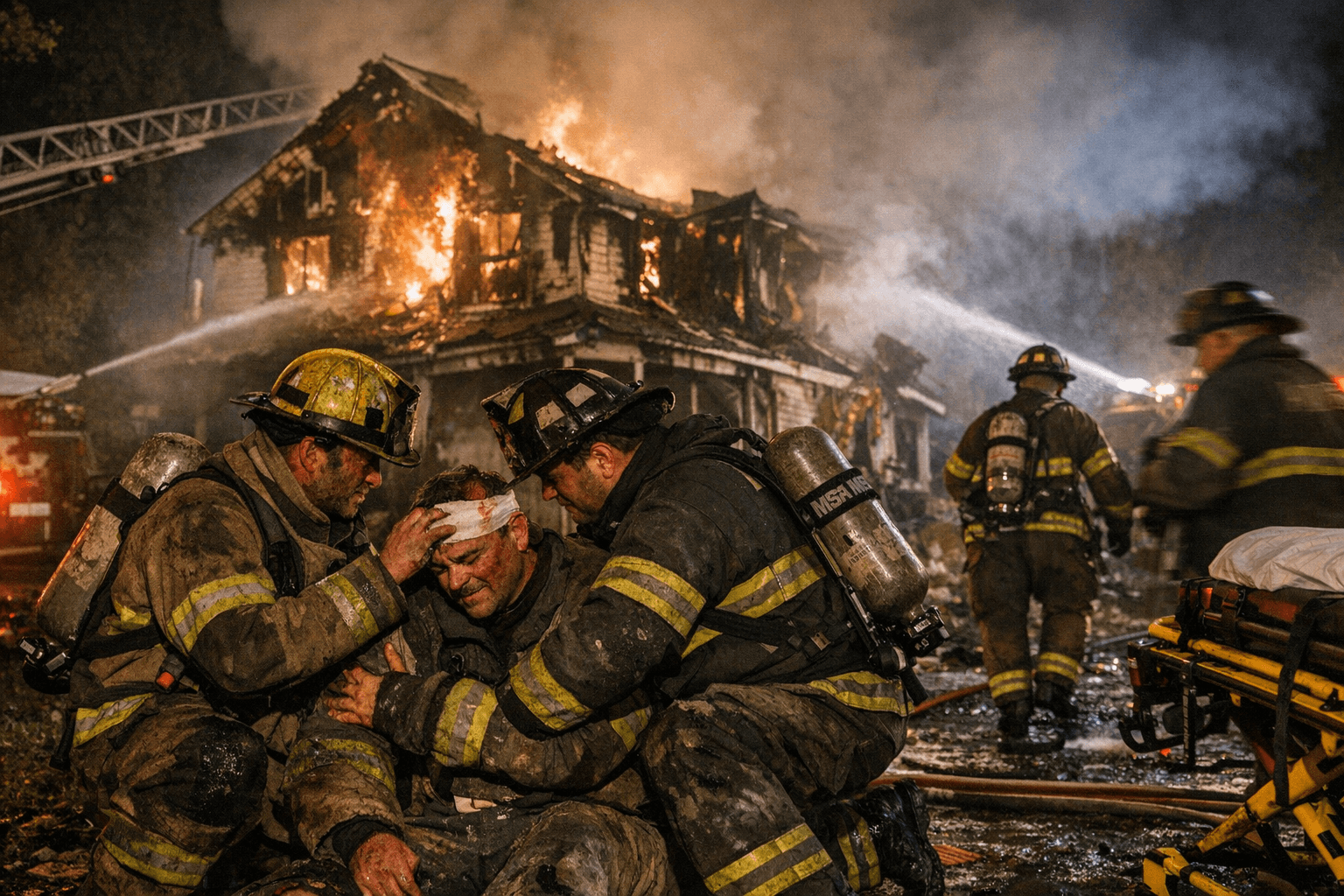 Middletown House Fire Kills Former Firefighter, Injures Several Responders