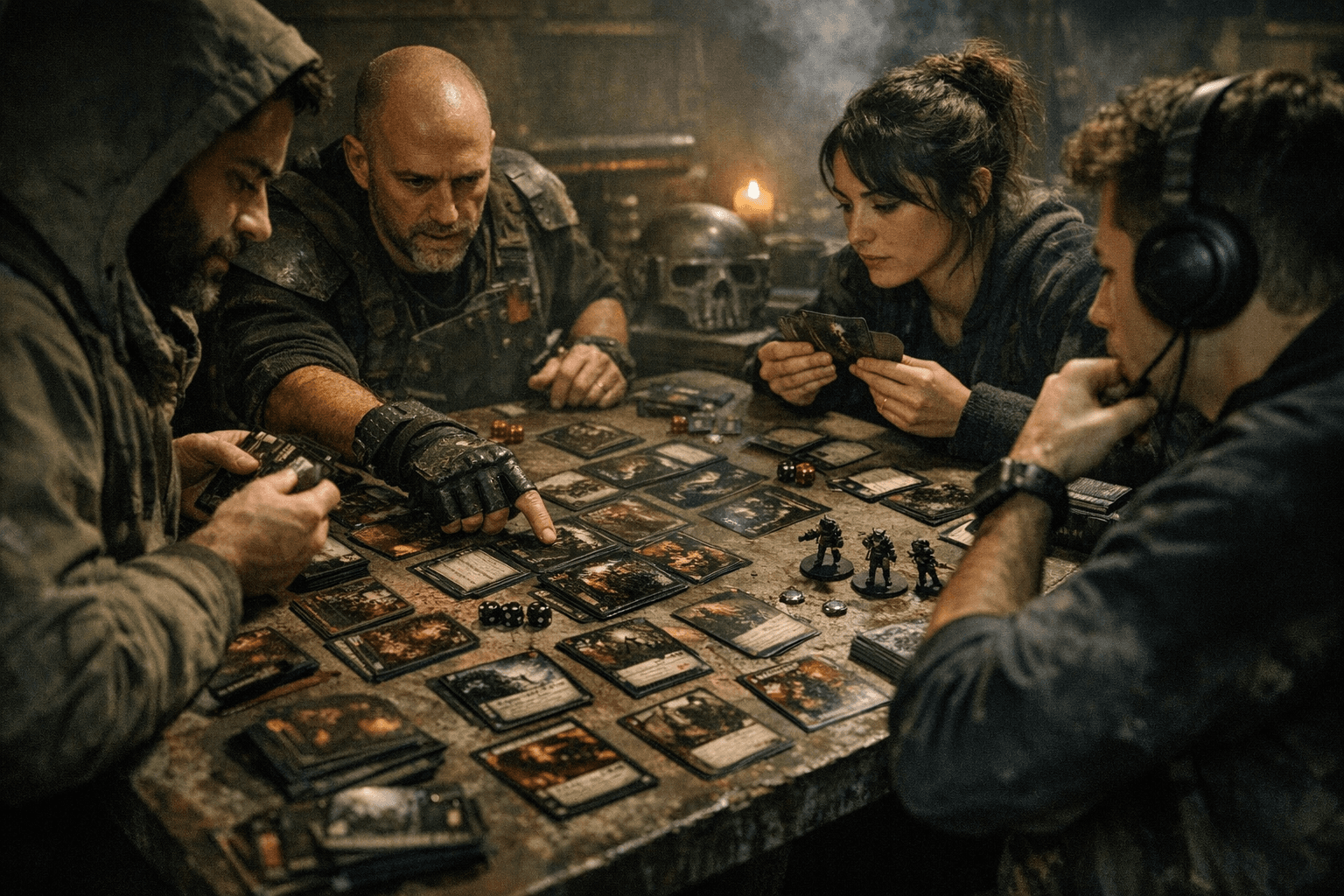 Darktide Gets a Cooperative Card Game Bringing Hive Combat to the Table