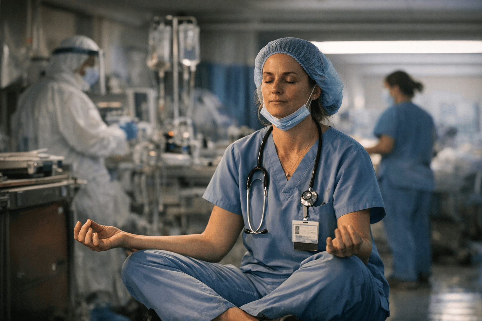 Mindfulness Reduces Burnout and Stress in Fever Clinic Nurses, Study Finds