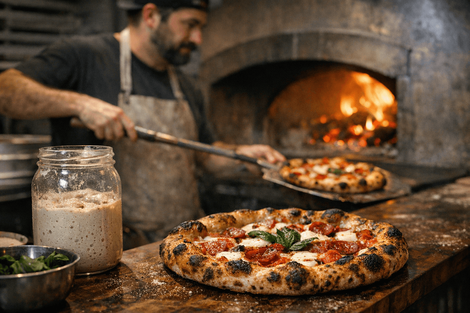 Charlotte Pizzeria Uses Four-Year Sourdough Starter to Elevate Casual Pies