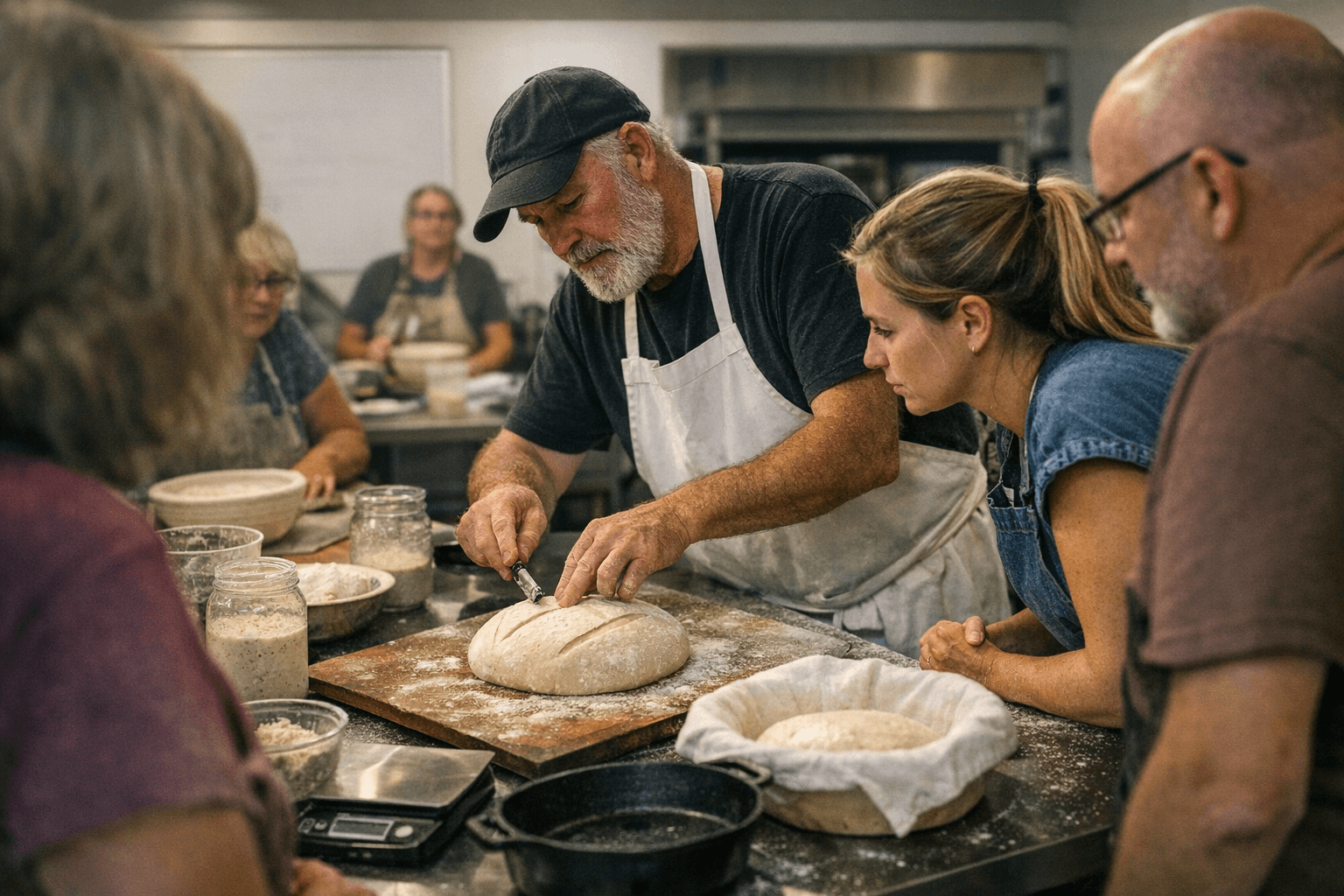 Plymouth School District Offers Hands-On Sourdough Class for Beginner Bakers