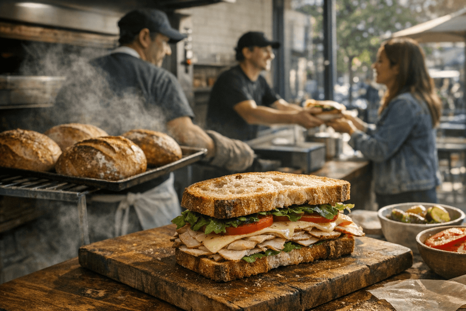 Sourdough Bread Company Brings Fresh-Baked Sandwiches to Davis, California