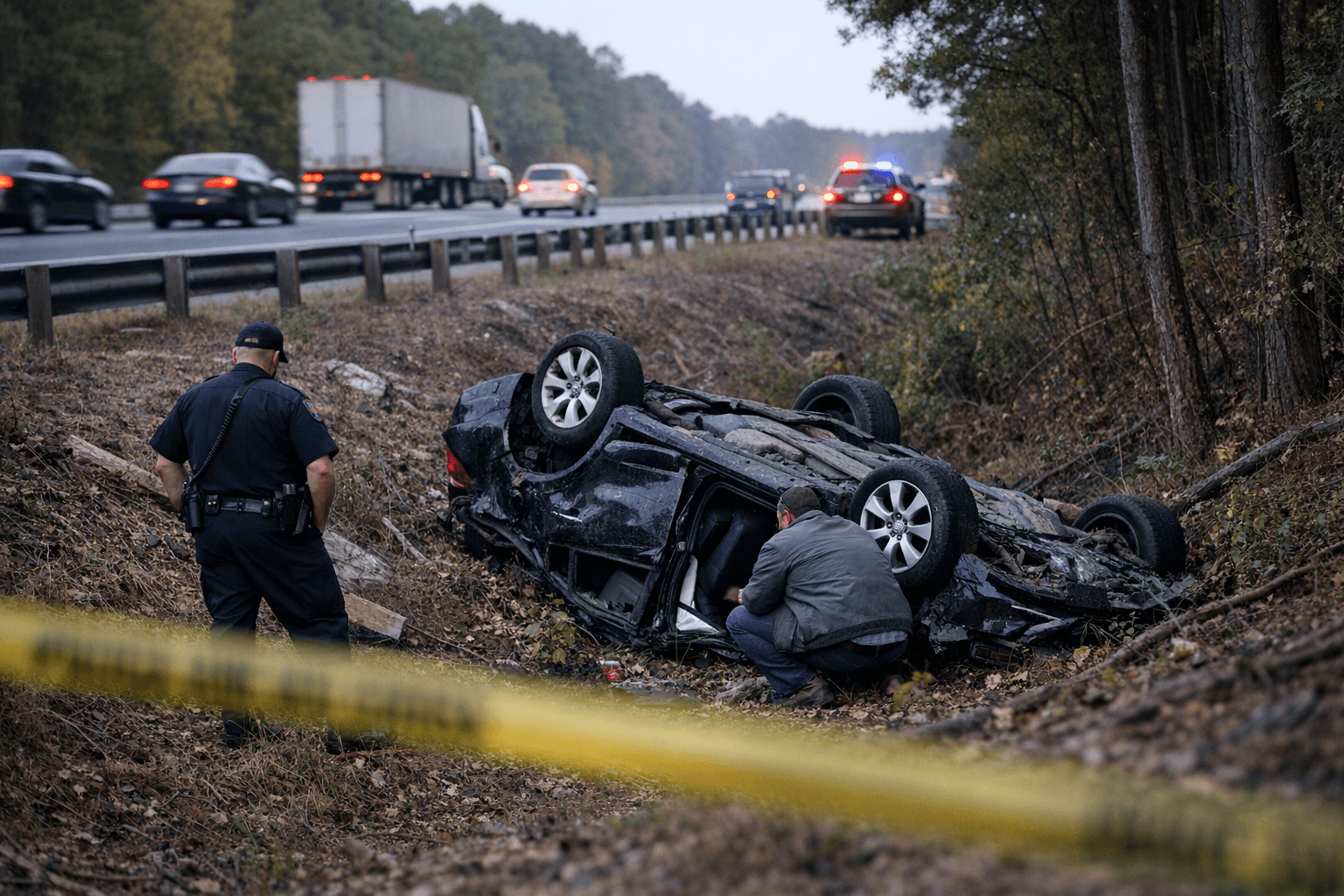 Missing Cary Rideshare Driver Found Dead in I-40 Crash