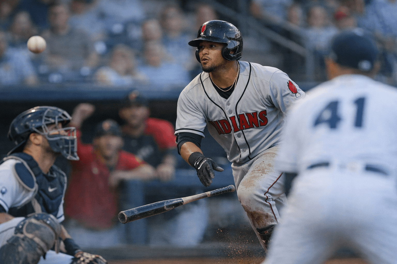 Garcia's Three-Hit Day Powers Indians Past Clippers 7-2