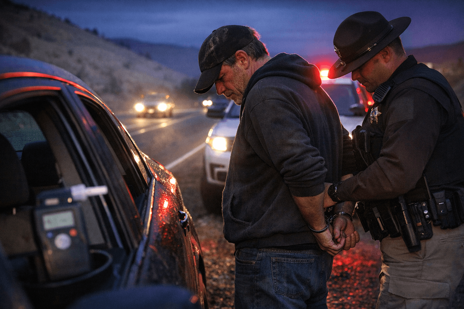 Baker City Man Arrested for DUI, Driving Without License on Highway 30