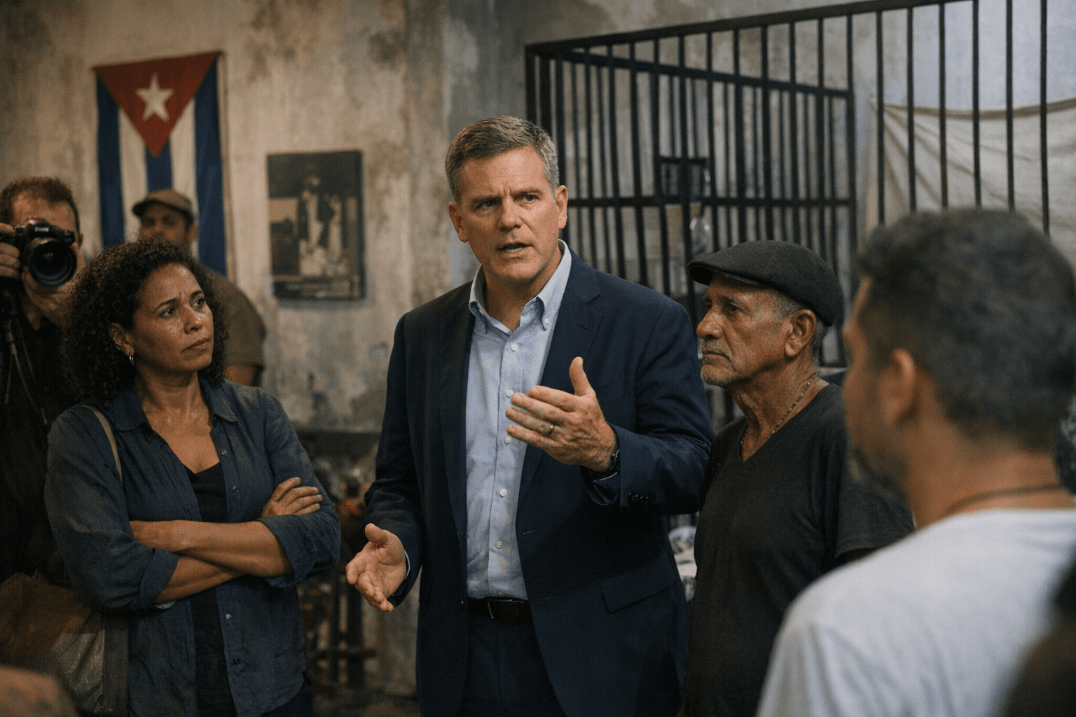 U.S. Diplomat Visits Havana Art Space, Demands Release of Jailed Cuban Artists