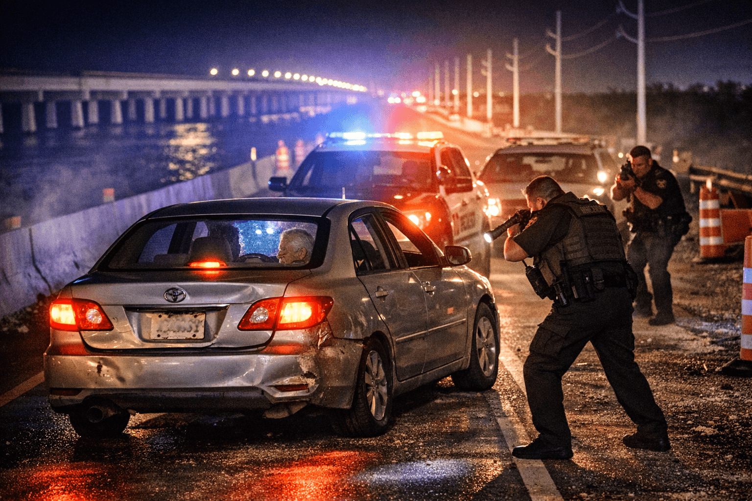 79-Year-Old Driver Leads Deputies on 100 mph Keys Chase, Arrested