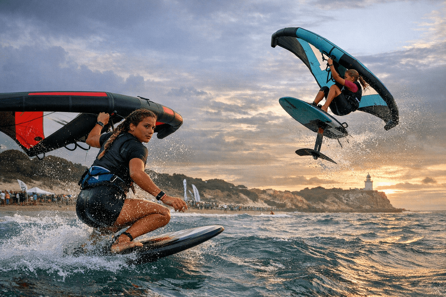 La Barrosa Cements Wingfoil Legacy With Four New Spanish Champions
