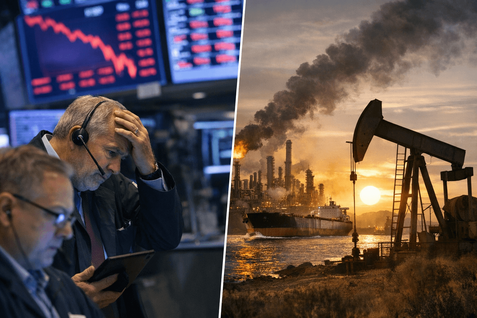 Stocks Sink, Oil Rises as Trump's Iran Deadline Looms