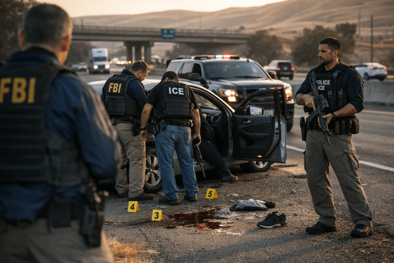 FBI Investigates ICE Shooting of Suspected Gang Member in Patterson, California