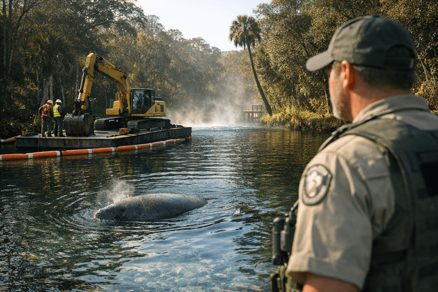 FWC Plans Jenkins Creek Dredging to Boost Manatee Winter Habitat Access