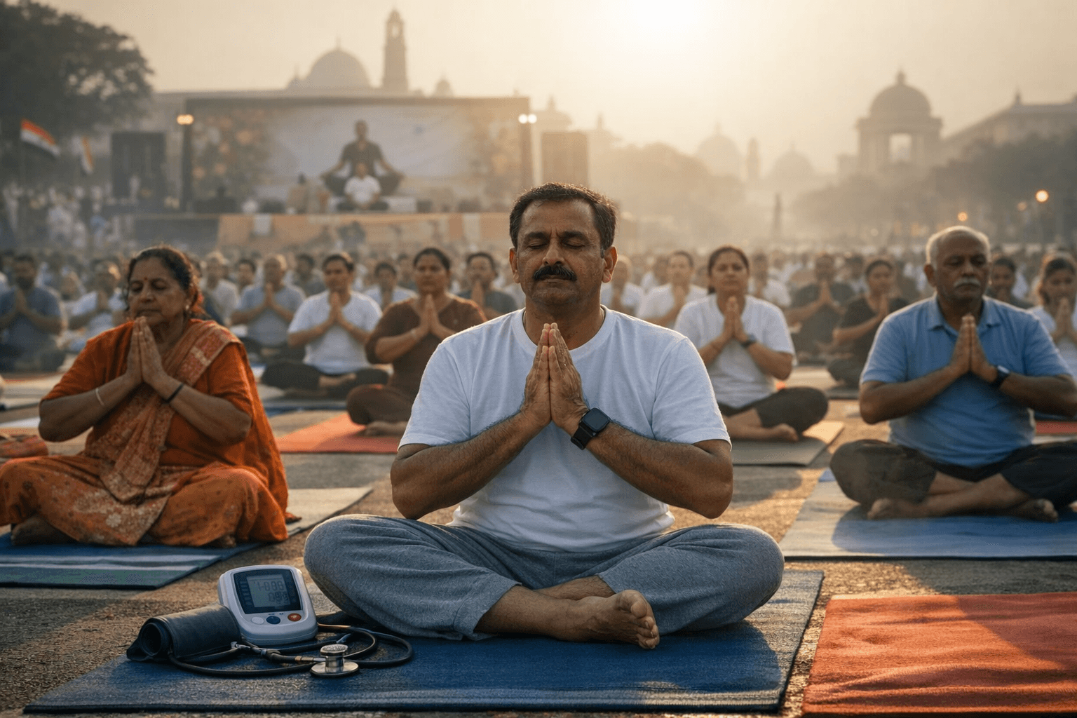 India Launches 10 Yoga Protocols to Combat Diabetes, Hypertension, and Heart Disease