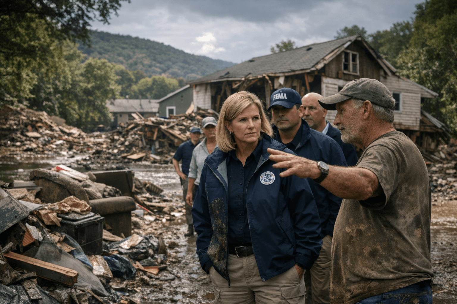 Secretary Mullin, Federal Officials Visit Asheville to Spotlight Helene Recovery Efforts