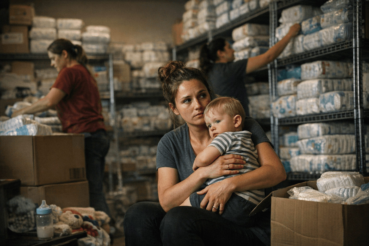 Louisville Diaper Bank Sees Rising Need as Economy Strains Families