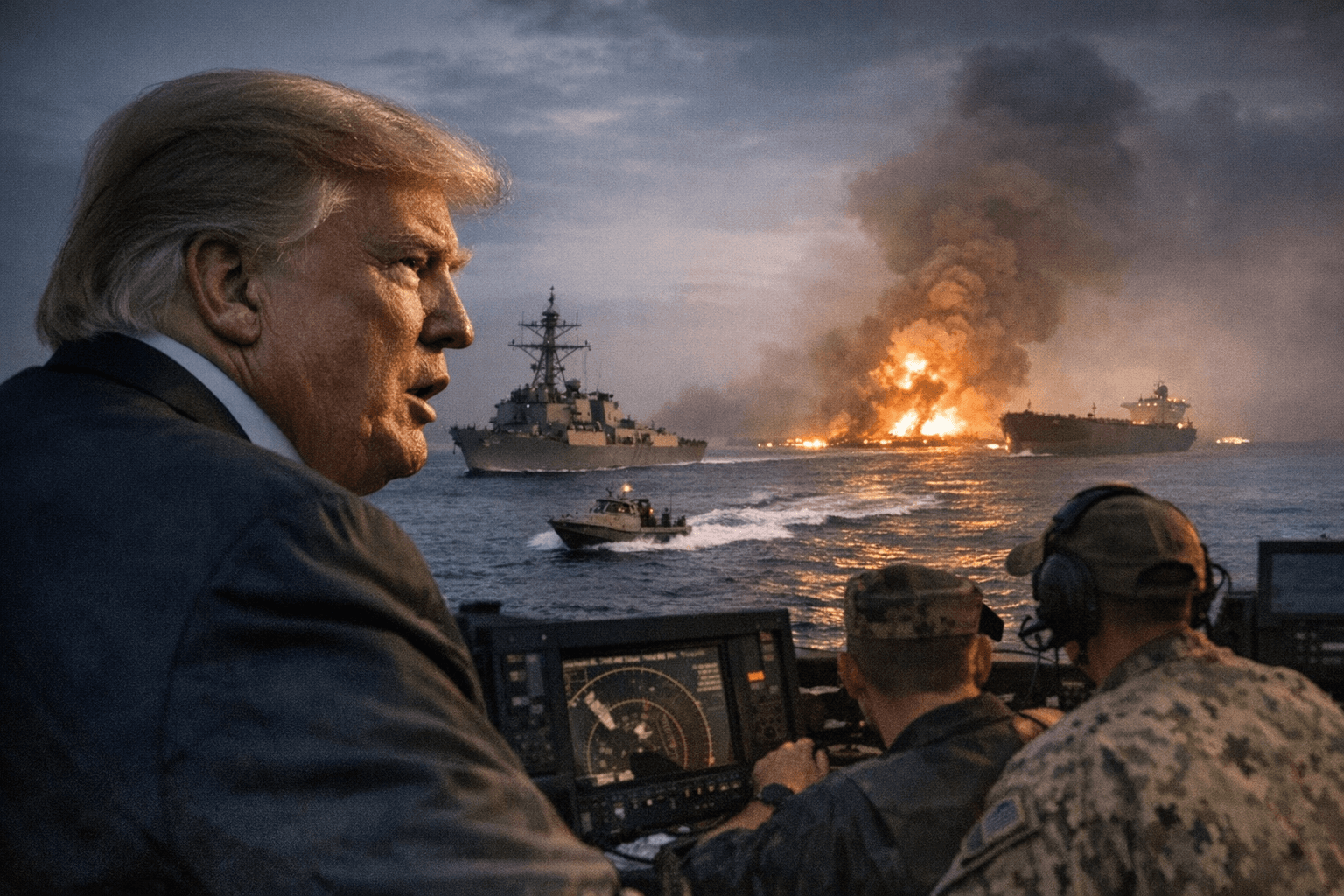 Trump Threatens Total Destruction of Iran Over Strait of Hormuz Deadline