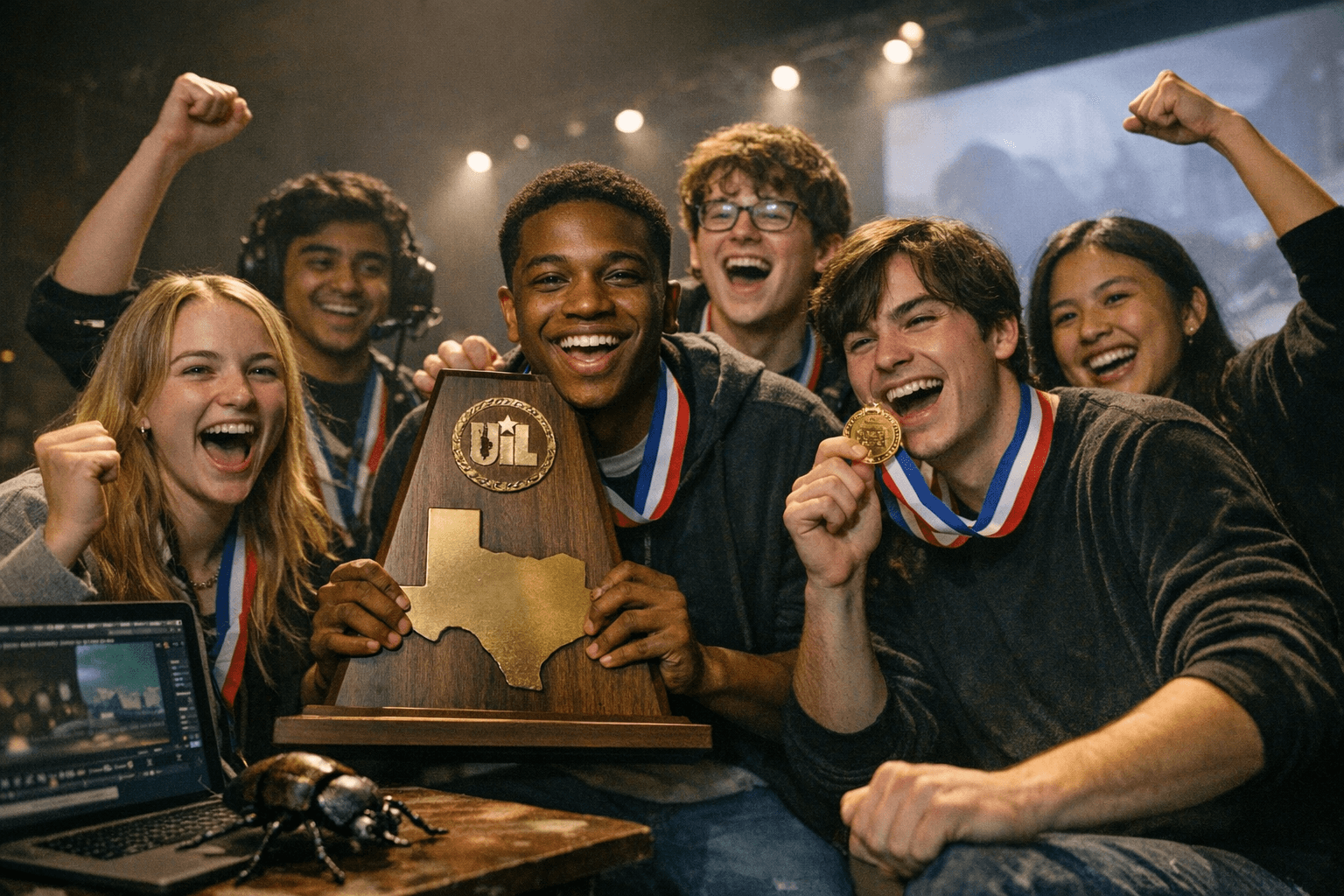 Allen High School Film Students Claim State Championship at UIL Festival