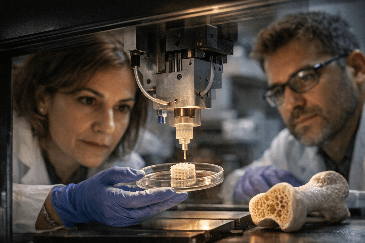 Georgetown Researchers Develop Pectin-Based 3D-Printed Scaffold for Bone Regeneration
