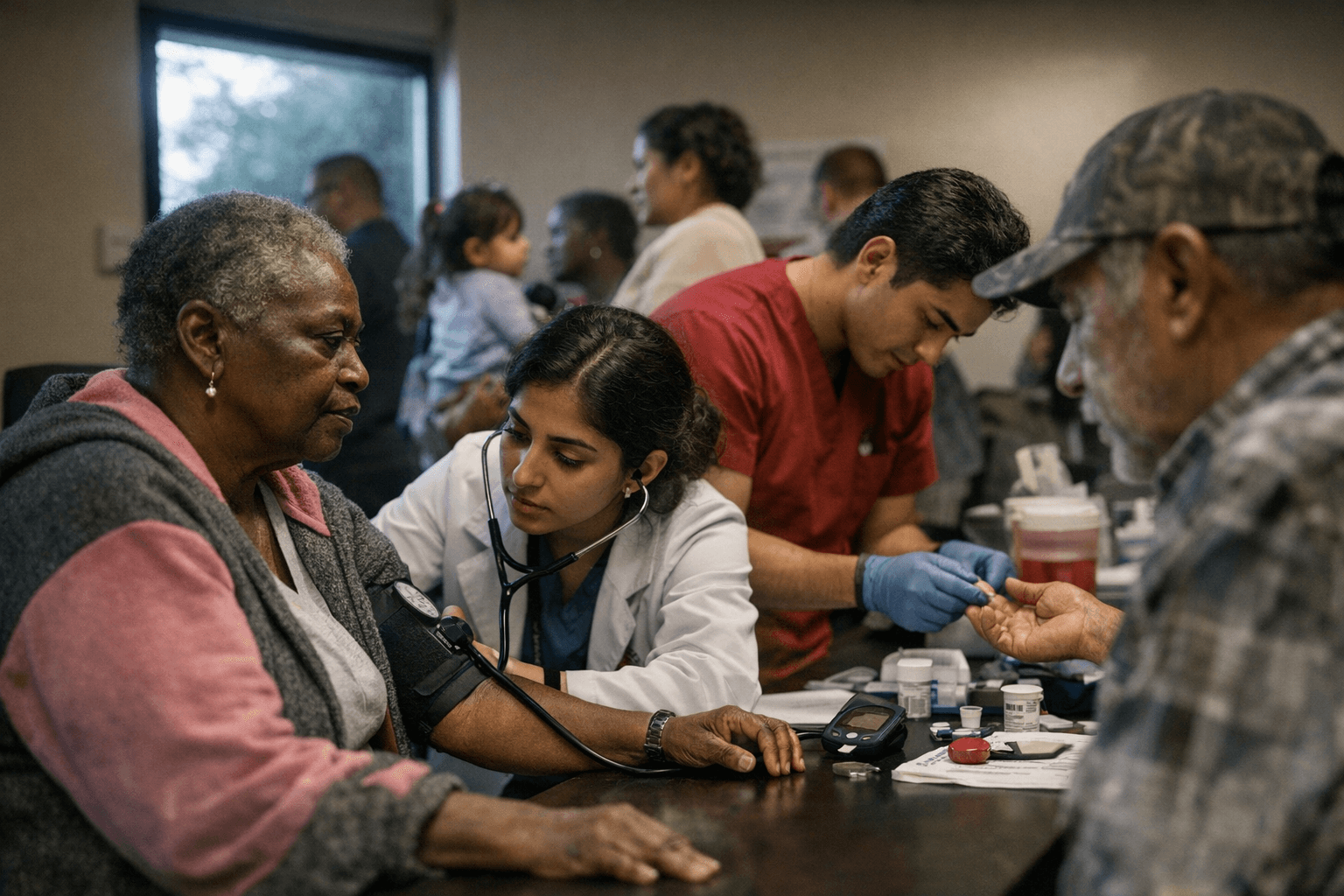 UTHealth Houston Students Host Free Health Fair for Underserved Residents