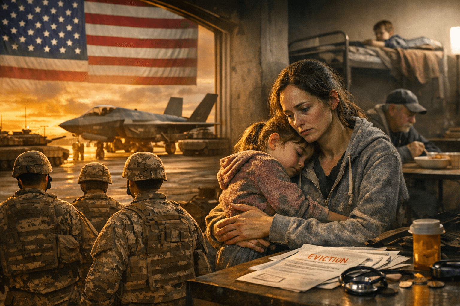 Trump Budget Seeks Wartime Defense Surge While Cutting Housing, Family Programs