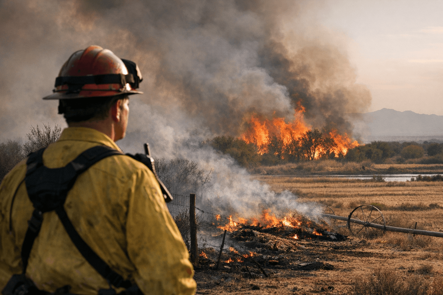 Belen Fire Chief Issues Burn Ban Amid Elevated Wildfire Risk