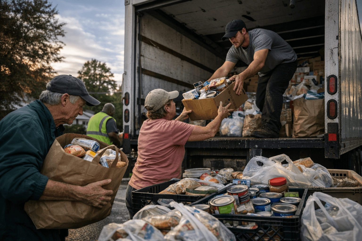 A Simple Gesture Collects Nearly 7,000 Pounds of Food in Single Day