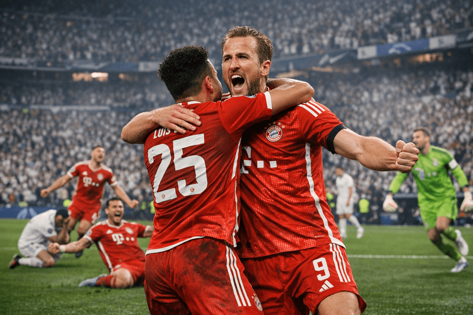 Bayern Munich Stun Real Madrid 2-1 at the Bernabéu in Champions League