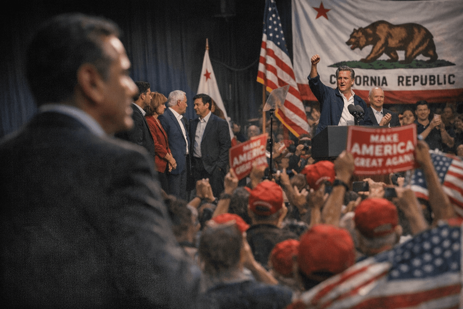 Villaraigosa Warns Crowded Democratic Field Hands California Governor's Race to Republicans