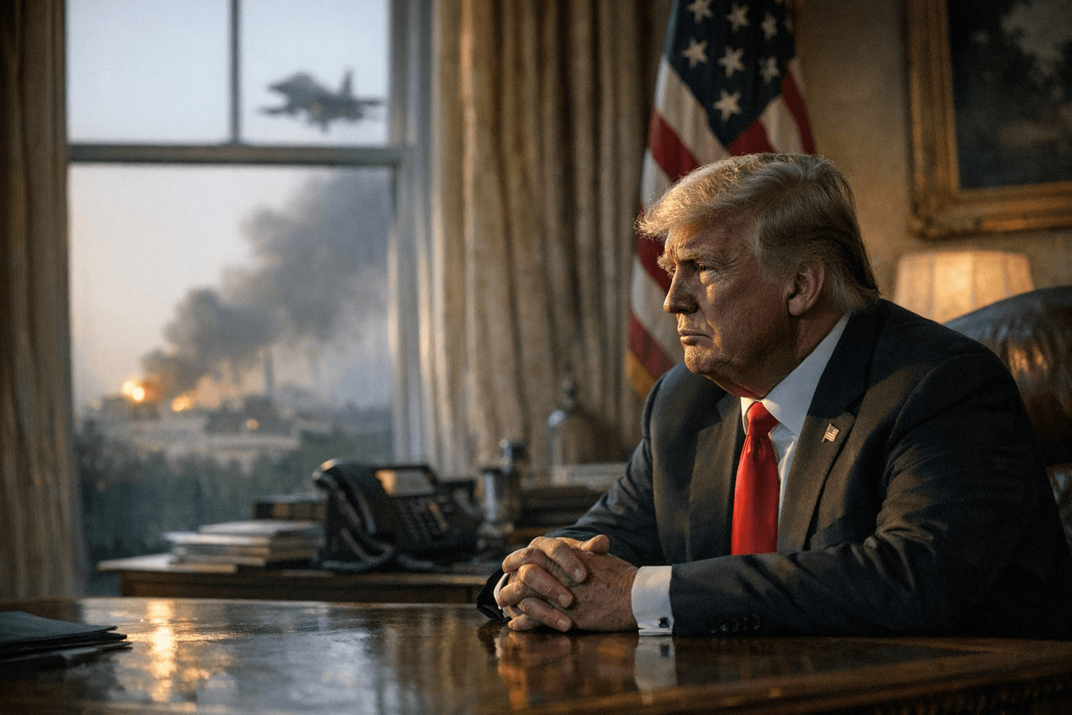 Trump Announces Iran Ceasefire Hours Before His Own Strike Deadline