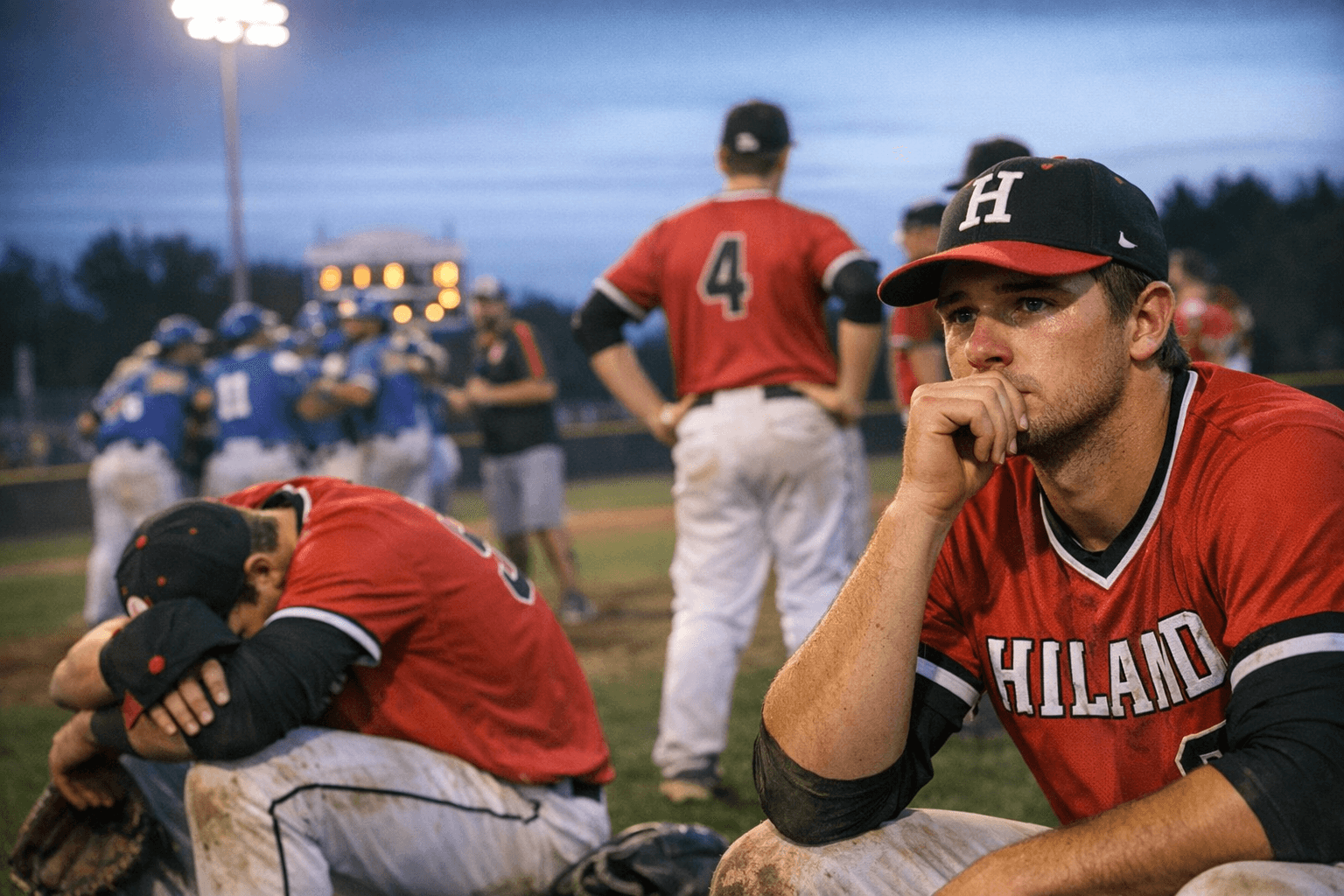 Hiland Baseball Loses First Game of Season, Falls 5-4 to Indian Valley