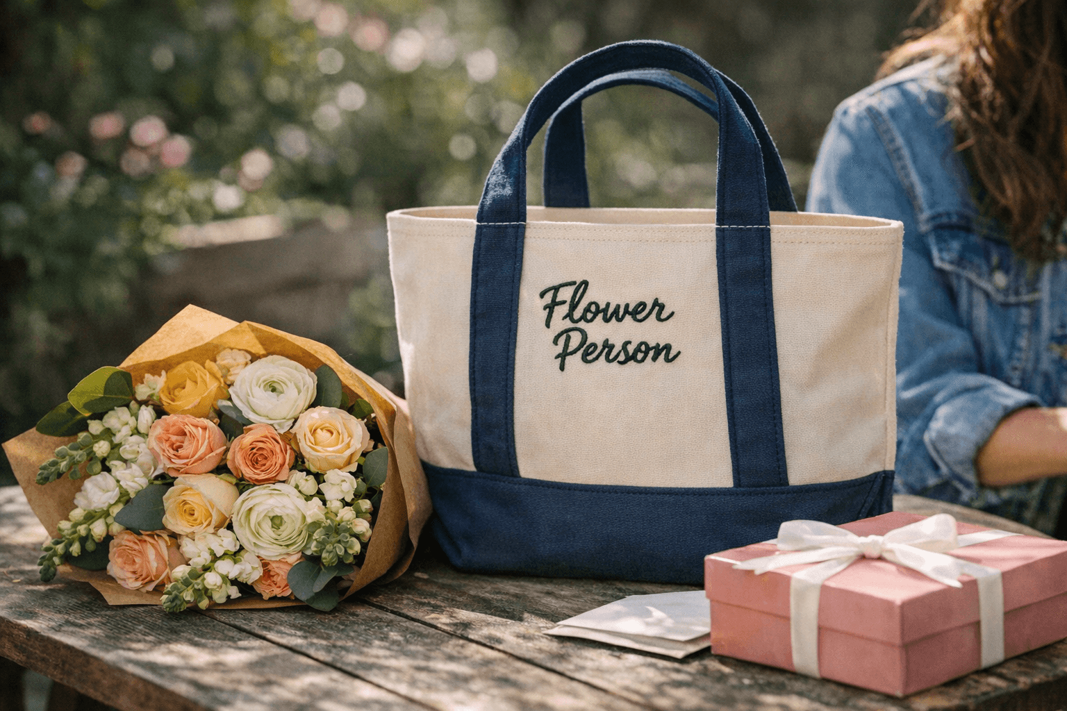 Bouqs and Lands' End Team Up on a Limited-Edition Mother's Day Tote Gift Set
