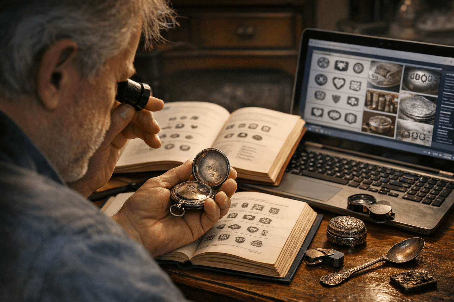 Essential Books and Digital Tools for Researching Antique Hallmarks and Maker's Marks