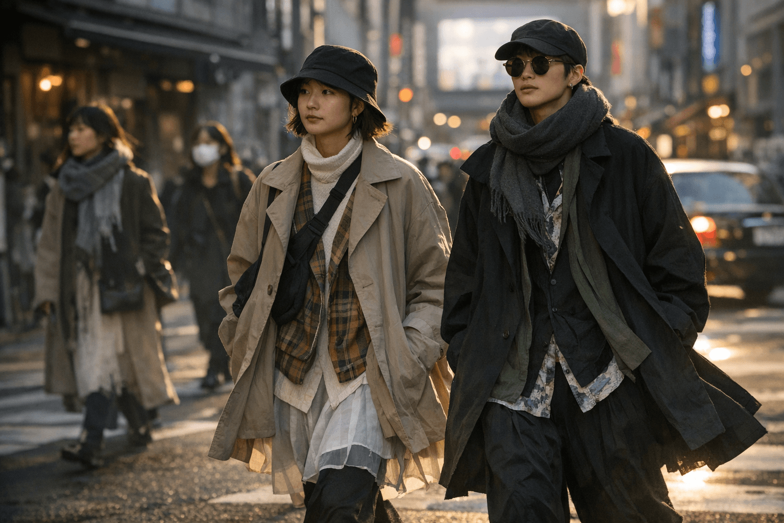Tokyo Street Style Proves Layering Can Look Effortless and Inventive