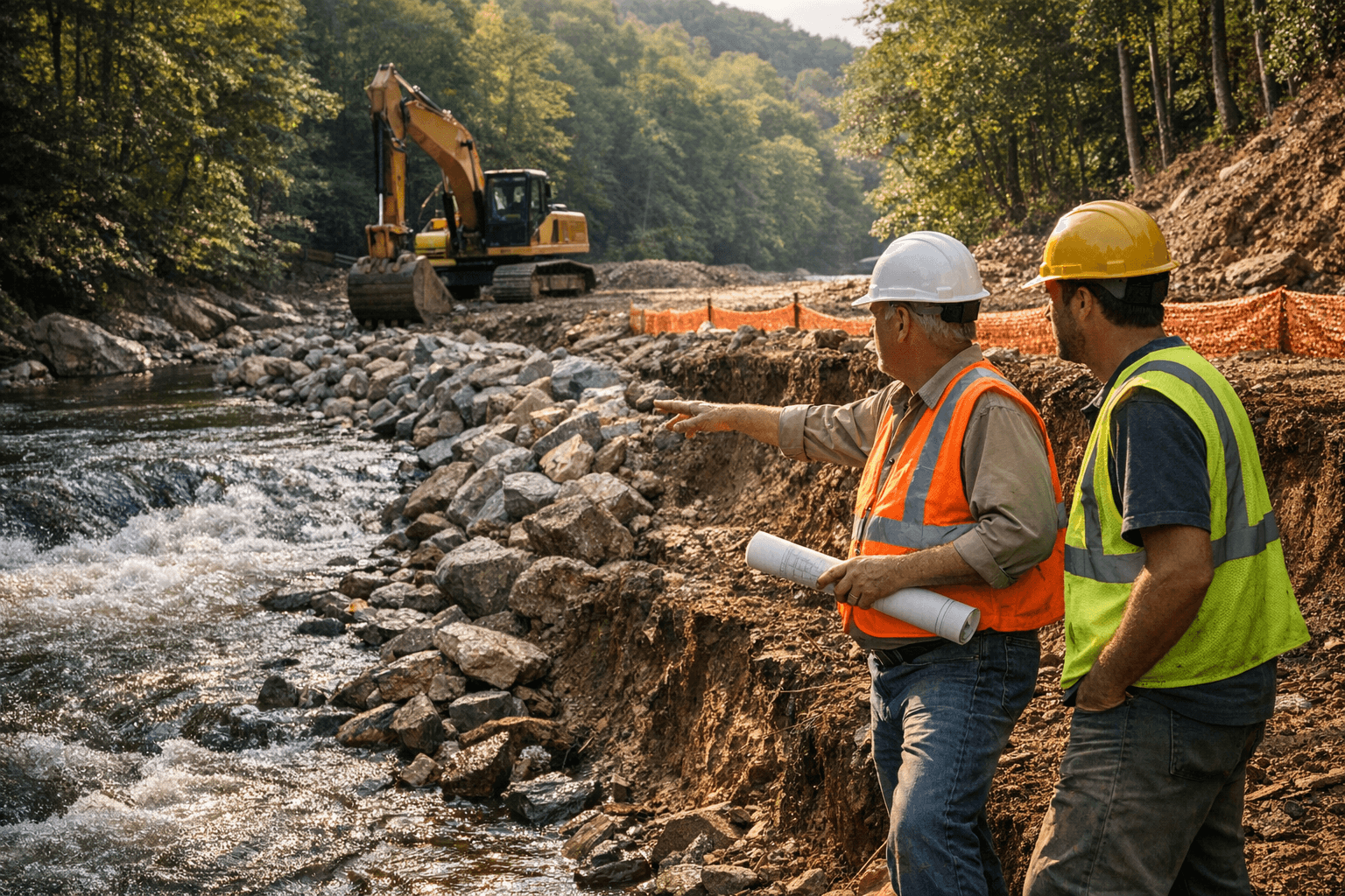 McDowell County Seeks Bids for Streambank Project, Work Must Stay Out of Water