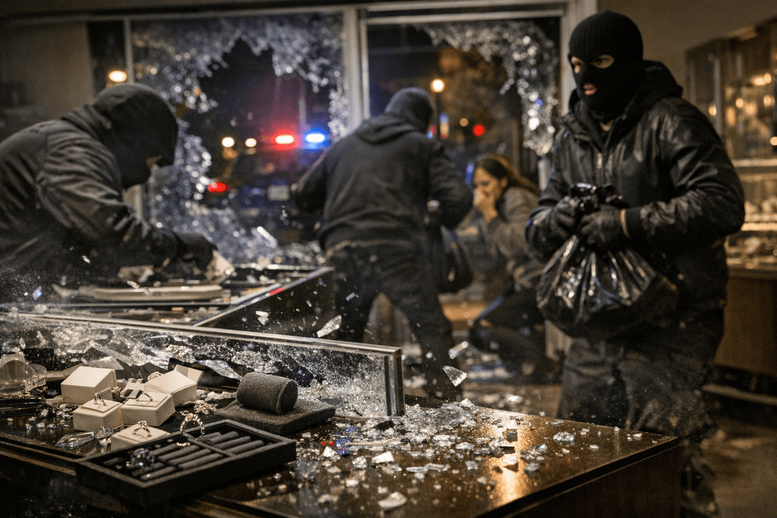 Smash-and-Grab Crews Target Seattle Jewelry Shops, Stealing Engagement Rings and More
