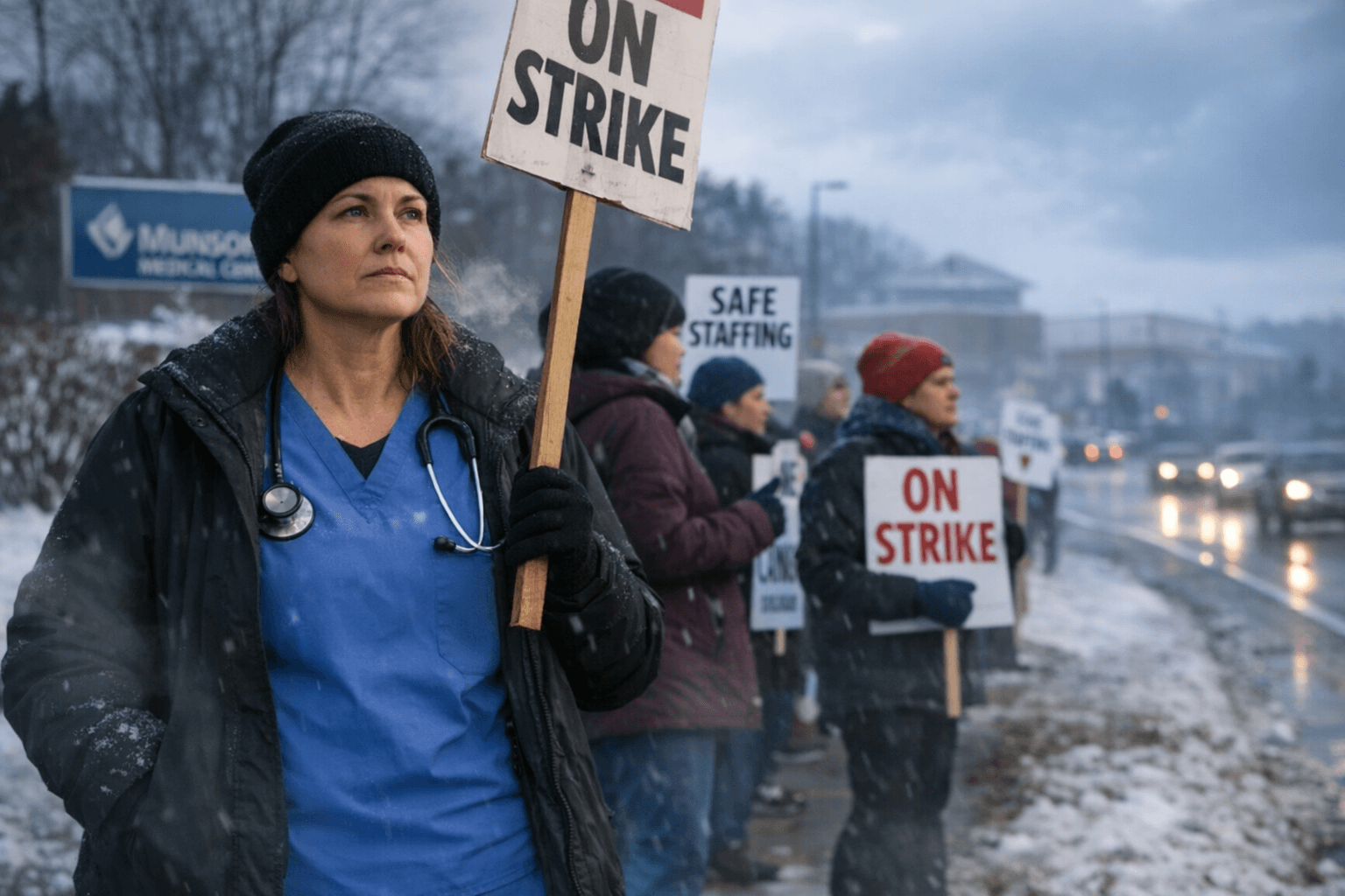 Munson Nurses Plan April Practice Strike Over Staffing, Contract Concerns