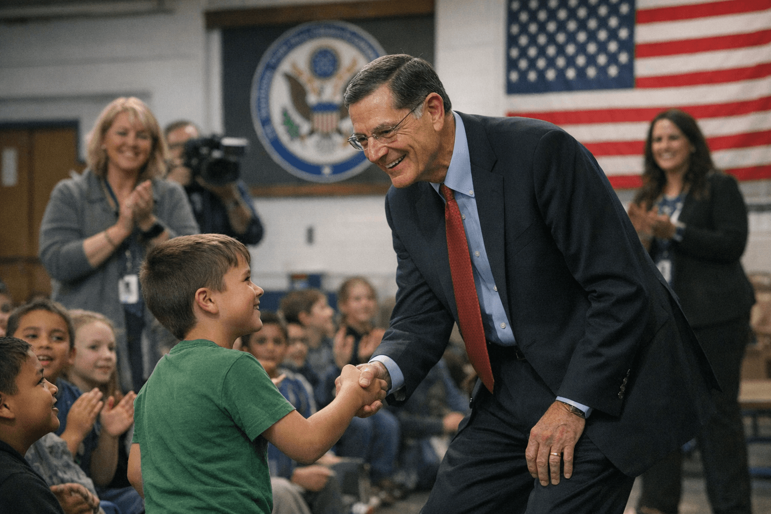 Senator Barrasso Visits Laramie School Honored as National Blue Ribbon Winner