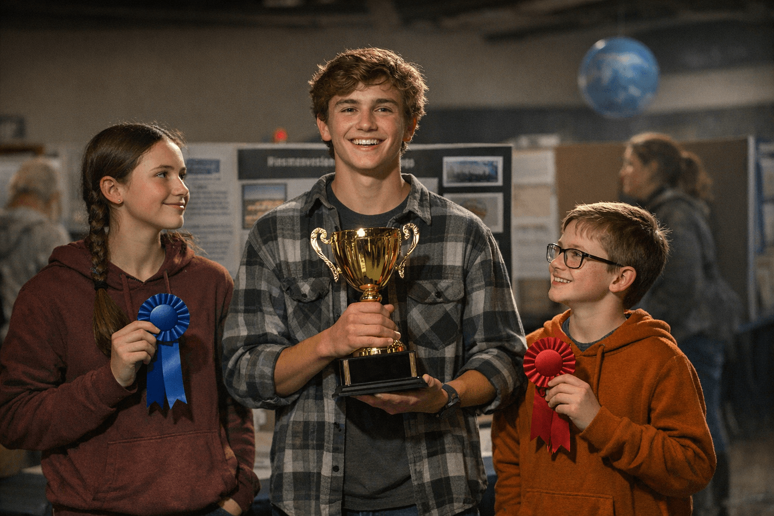 Lander Students Win Divisions, Special Awards at Laramie Science Fair