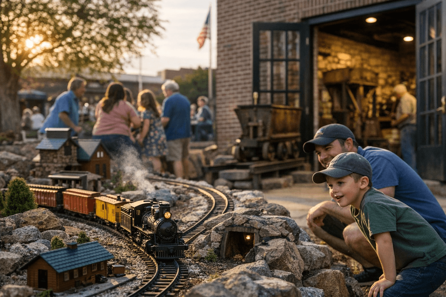 Gibsonville Garden Railroad, New Museum Bring Families Downtown This Spring
