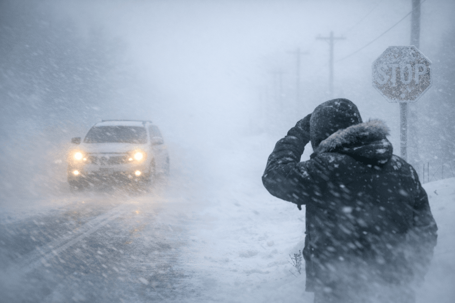 NWS Warns of Whiteout Conditions in North Beltrami County Until 6 PM