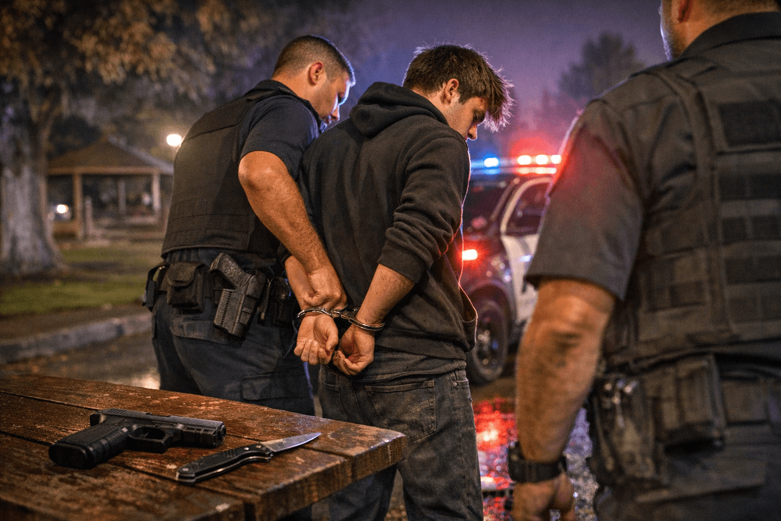 Baker City Man Faces Robbery, Weapon Charges After Geiser-Pollman Park Incident