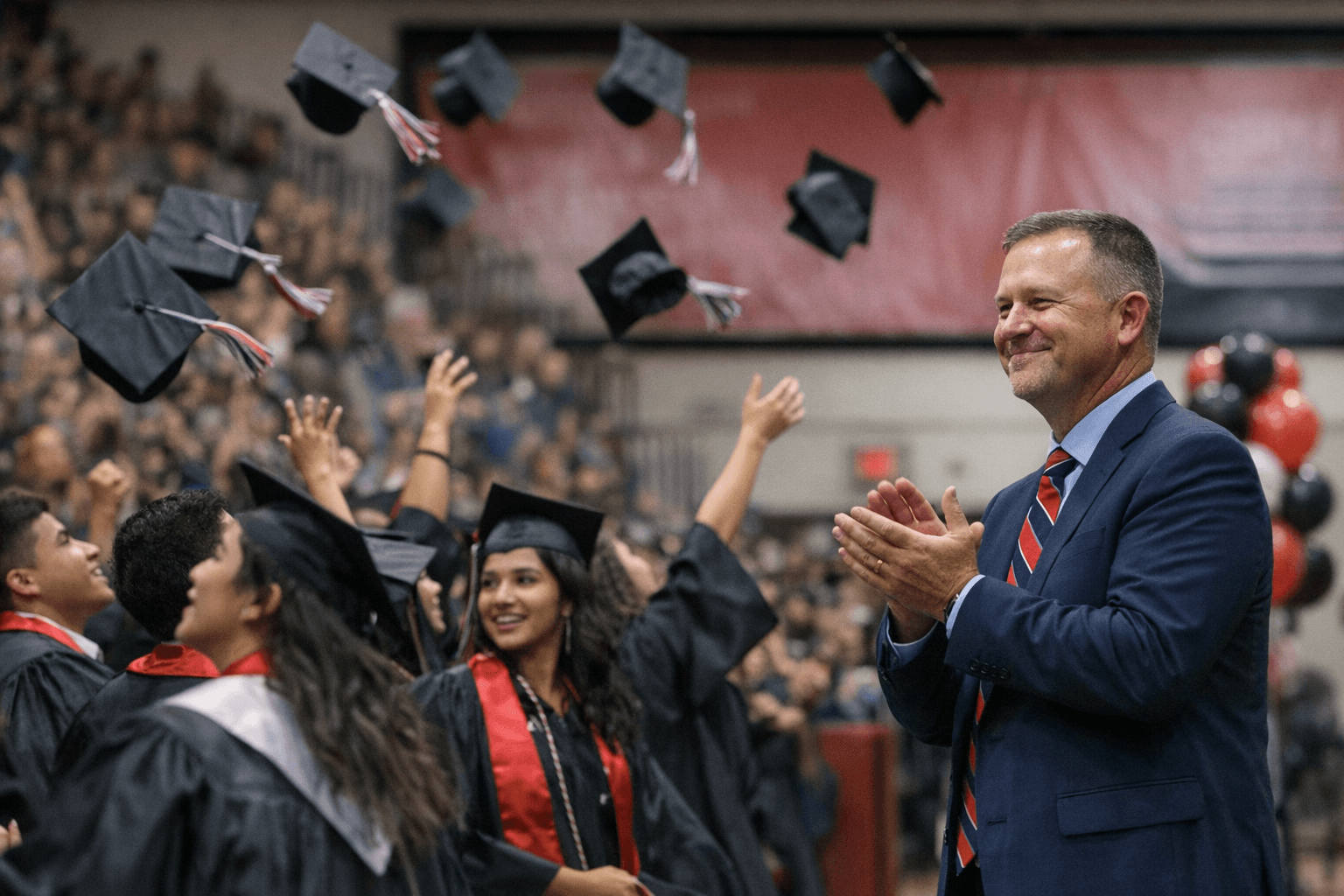 Cleveland High Sets Record 91.5% Graduation Rate, New RRPS Superintendent Celebrates