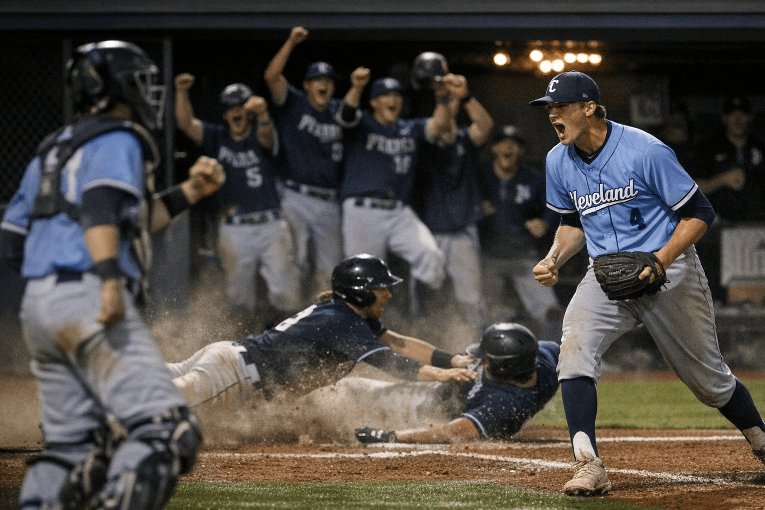 No. 1 Cleveland Holds Off Piedra Vista in Tense District Playoff