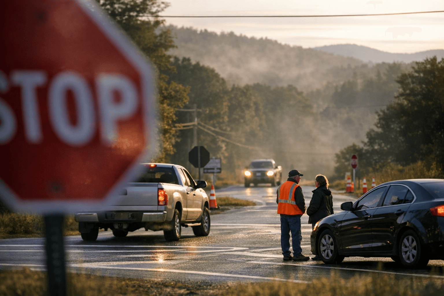 NCDOT Converts Aiken Road Intersection to All-Way Stop After 10 Crashes