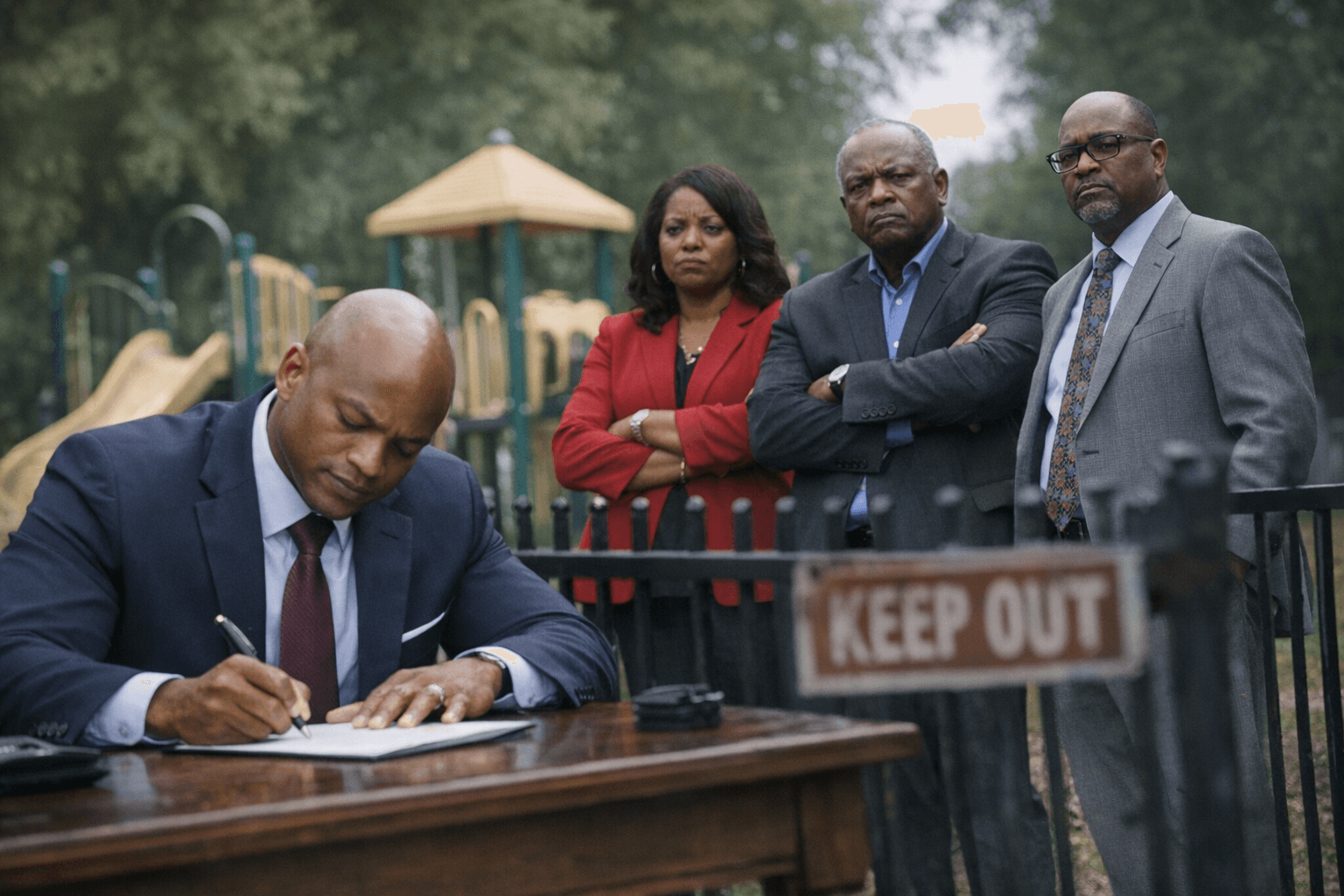 Moore Signs Budget Blocking Prince George's Council from Park Funds