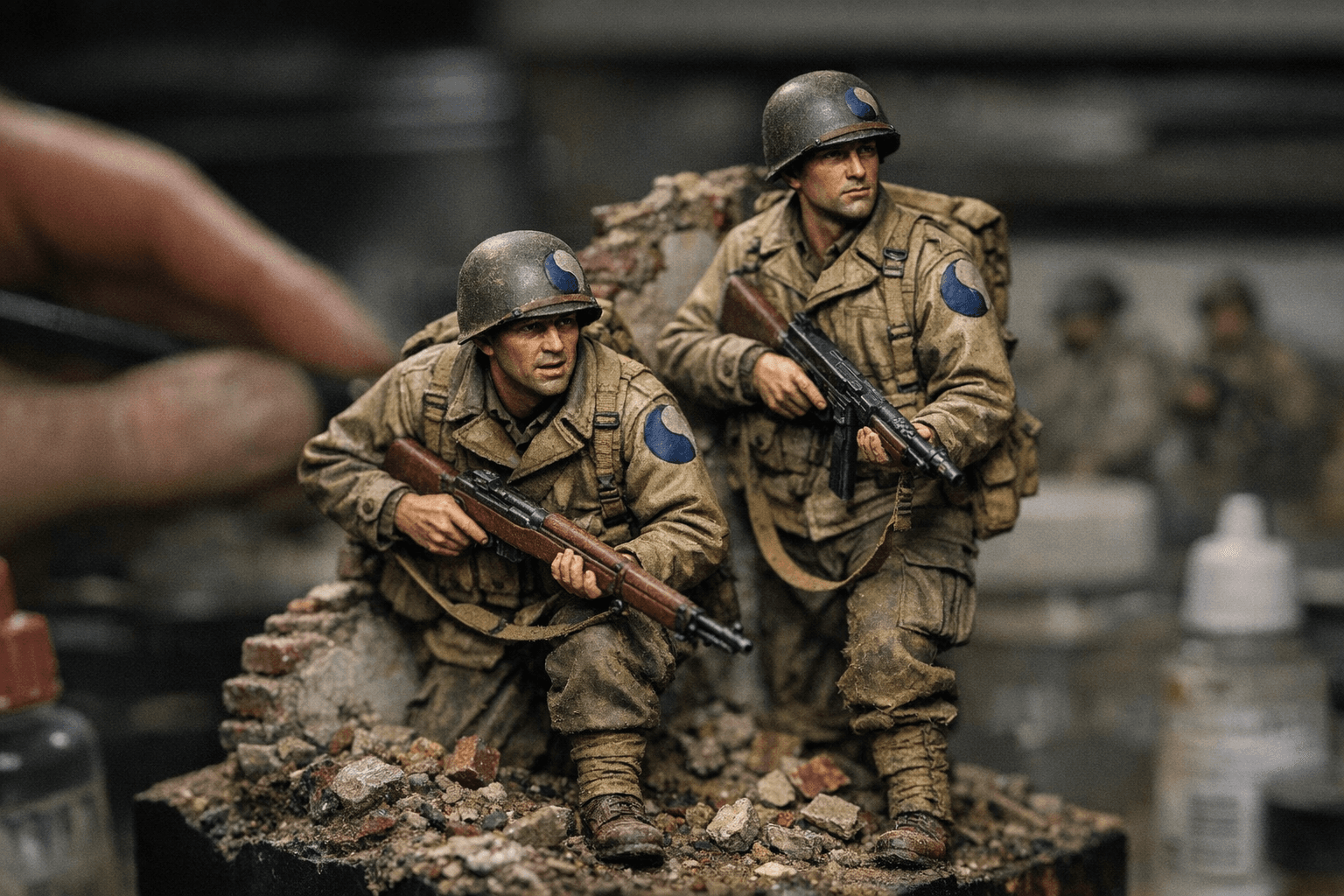 Alpine Miniatures Unveils New 1/35 WWII US Infantry Figures for April 2026